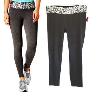 Material Girl Leggings Gray Yoga Pants Stretch Workout Fitness Women's XXL NEW